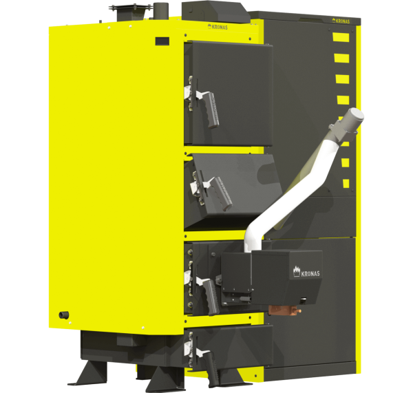 КОТЕЛ ОПАЛЮВАЛЬНИЙ ТВЕРДОПАЛИВНИЙ KRONAS PELLETS 125 кВт